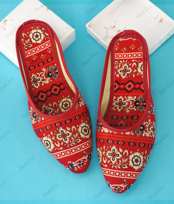 StarZee Women Flats(Red , 4)