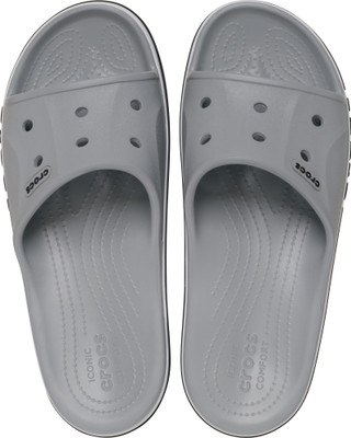 CROCS Men Flip Flops(Grey , 5)
