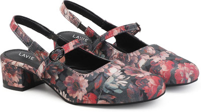 LAVIE Women Heels(Maroon , 8)