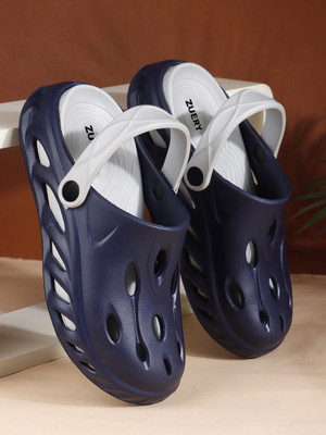 Zuery Men Clogs(Blue , 8.5)