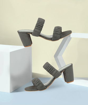 Inc.5 Women Heels(Green , 4)