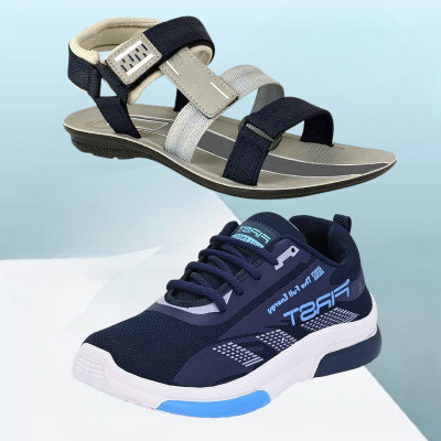 kullegs Men Sandals(Multicolor , 7)