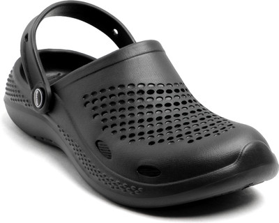 Footup Men Clogs(Black , 9)