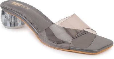 BLAKHEEL Women Grey Heels