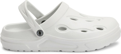 FLYNFIT Men Clogs(White , 7)