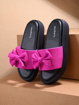 Dressberry Women Flats(Pink , 4)