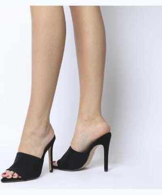 Baespice Women Black Heels
