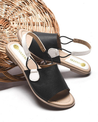 Divastri Women Flats(Black , 8)