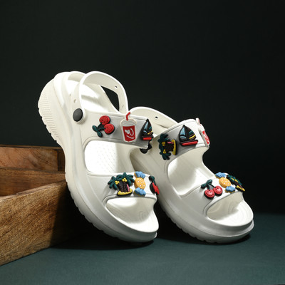 Layasa Women Clogs(White , 4)