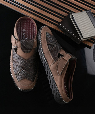 Rowlans Men Casual(Brown , 10)