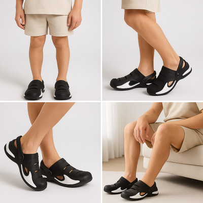 TRZ Men Clogs(Black , 9)