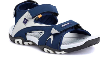 Sparx SS 453 Men Sandals(Blue, Grey , 10)