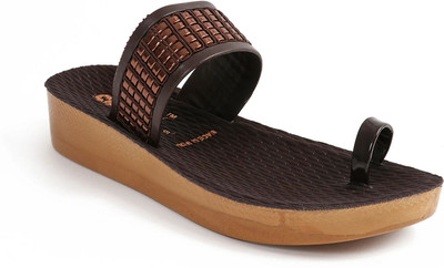 Comfro Women Designer Heels with Cushioned insole, Party Wear, Casual, Formal, PU Women Heels(Brown , 5)