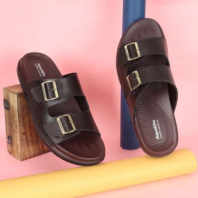 Aqualite Men Sandals(Brown , 10)