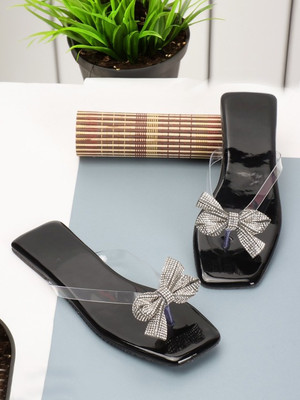 KILLER Women Flats(Black , 6)