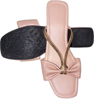 XiZUii Women Flats(Pink , 7)