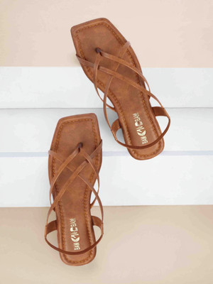 Bambam Women Flats(Tan , 3)