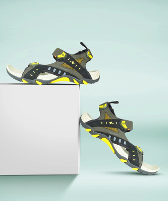Sparx SS 485 Men Sports Sandals(Green , 10)