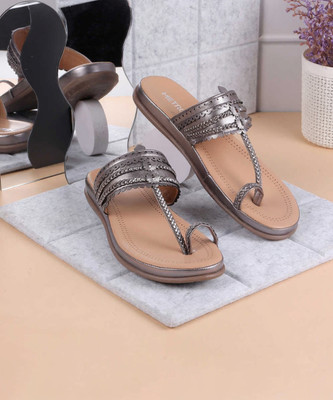 METRO Women Flats(Grey , 7)