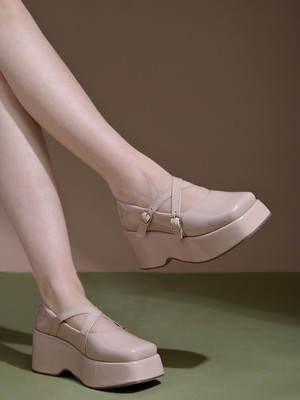 Stylestry Women Heels(Beige , 6)