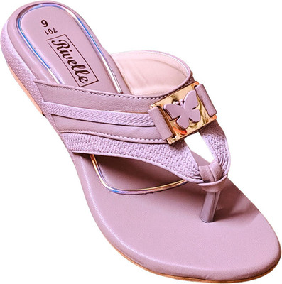 Rivelle Women Flats(Purple , 8)