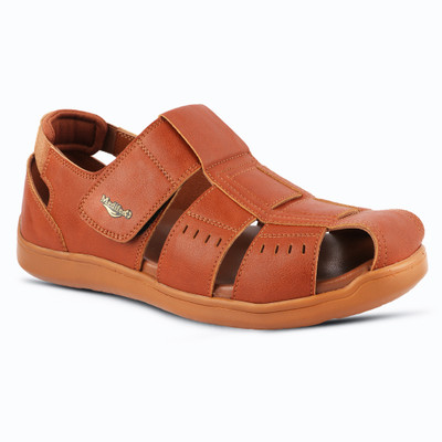 MEDIFEET Men Sandals(Tan , 6)