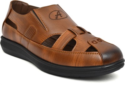 Peclo Men Casual(Tan , 10)