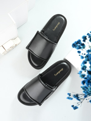 Dressberry Women Flats(Black , 7)