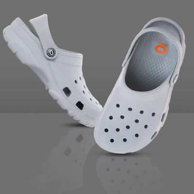 Khadim's Men Clogs(Grey , 9)