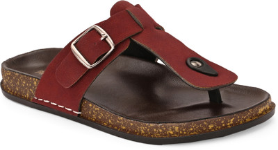 Roadster Men Sandals(Red , 8)