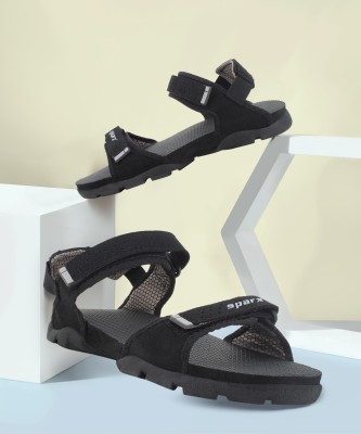 Sparx SS 119 Men Sports Sandals(Black, Grey , 7)