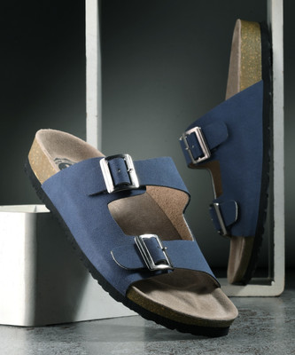 Roadster Men Flats(Blue , 7)