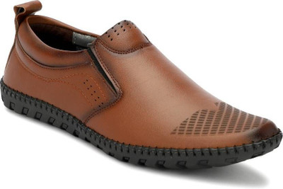 RANZAG Men Sandals(Tan , 6)