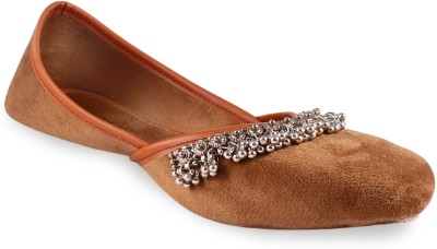 rajeraj Bellies For Women(Brown , 3)