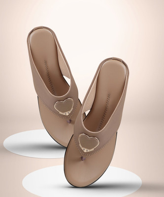 SOKEN Women Flats(Beige , 6)