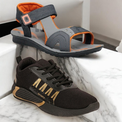SCLERE Men Sandals(Multicolor , 10)