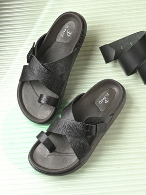 El Paso Men Sandals(Black , 8)