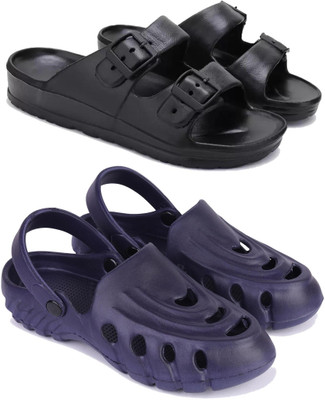 DRACKFOOT Men Slides(Navy , 8)