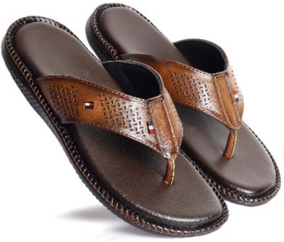 Walkivo Men Sandals(Brown , 7)