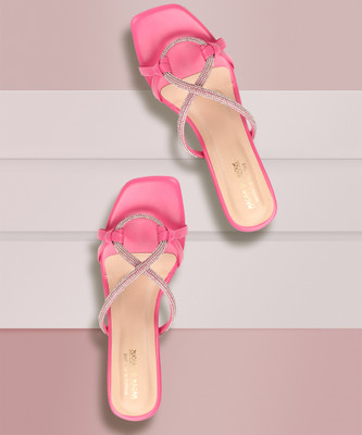 madam glorious Women Heels(Pink , 5)
