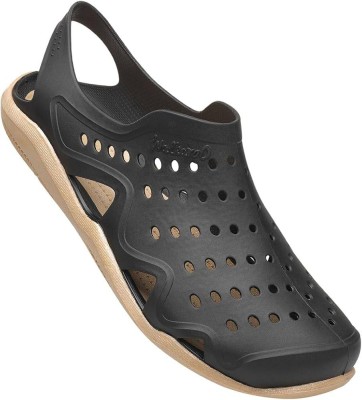 MDKtraders Men Sandals(Black , 6)