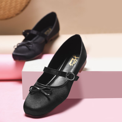 jm looks Women Bellies(Black , 6)