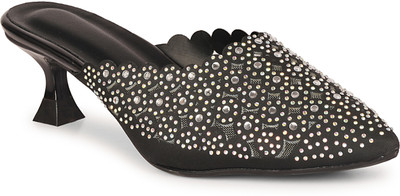 COMMANDER Women Heels(Black , 4)