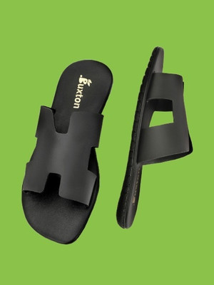 Buxton Men Sandals(Black , 6)