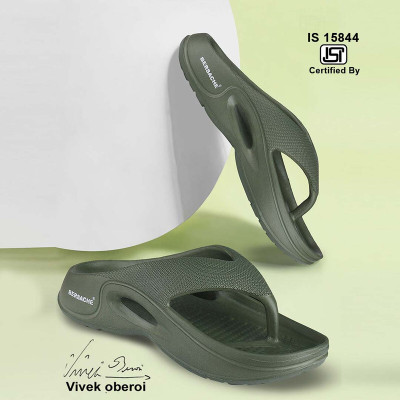 BERSACHE Men Clogs(Green , 11)