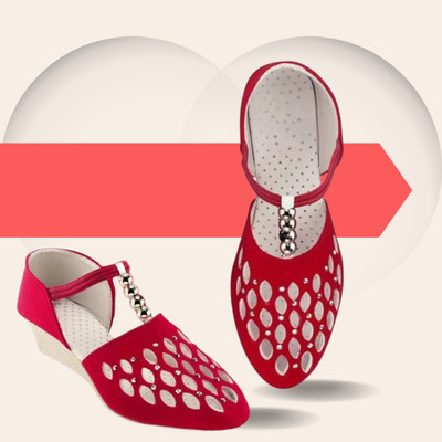RVA Fashion Women Bellies(Red , 5)