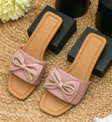 HunarPaon Women Flats(Pink , 7)