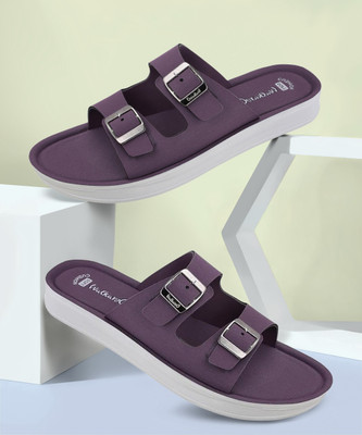 WALKAROO Women Flats(Purple , 7)