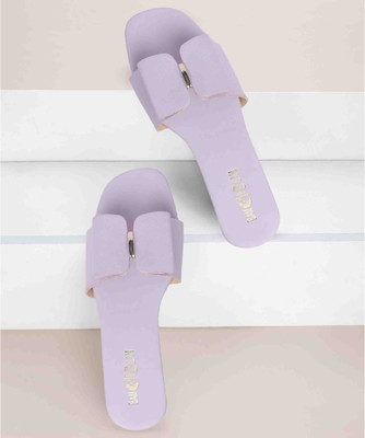 Bambam Women Flats(Purple , 6)