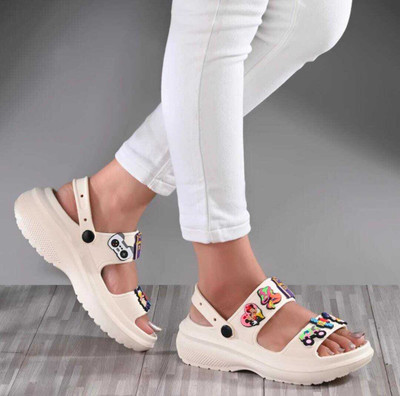 Deals4you Women Clogs(Beige , 7)